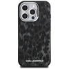 „Karl Lagerfeld IML“ leopardo rašto „MagSafe“ dėklas, skirtas „iPhone 16 Pro“ – Juodas