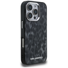 „Karl Lagerfeld IML“ leopardo rašto „MagSafe“ dėklas, skirtas „iPhone 16 Pro Max“ – Juodas