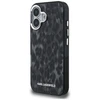 „Karl Lagerfeld IML“ leopardo rašto „MagSafe“ dėklas, skirtas „iPhone 16“ – Juodas