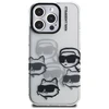Karl Lagerfeld dėklas, skirtas IPHONE 16 PRO MAX KLHCP16XHMCHKCT (IML kelių K&amp;C galvučių raštas)
