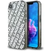 Karl Lagerfeld IML Repeat Logo dėklas, skirtas iPhone 16e - sidabrinis