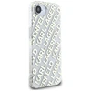 Karl Lagerfeld IML Repeat Logo iPhone 16e dėklas – auksinis