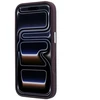 Dėklas Karl Lagerfeld Ring Stand 360 Saffiano Classic Logo MagSafe do iPhone 18 Pro Max / 17 Pro Max bordo spalvos