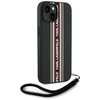 Dėklas Karl Lagerfeld Saffiano Athleisure Stripes Cord skirtas Apple iPhone 15 red