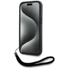 Dėklas Karl Lagerfeld Saffiano Athleisure Stripes Cord skirtas Apple iPhone 15 Pro red