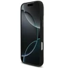 Dėklas Karl Lagerfeld Silicone Karl&Choupette Metal Pin iPhone 18 Pro Max / 17 Pro Max juoda