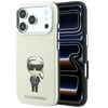 Dėklas Karl Lagerfeld Smooth Ikonik Sketch MagSafe do iPhone 18 Pro Max / 17 Pro Max smėlio spalva