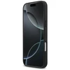 Dėklas Mercedes Leather Laurel Leaves Stripes MagSafe skirtas Apple iPhone 17 Pro Max mėlynos spalvos