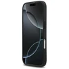 Dėklas Mercedes Leather The Move MagSafe skirtas Apple iPhone 17 juodos spalvos