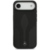 Dėklas Mercedes Leather The Move MagSafe skirtas Apple iPhone 17 Air juodos spalvos