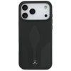 Dėklas Mercedes Leather The Move MagSafe skirtas Apple iPhone 17 Pro Max juodos spalvos