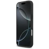 Dėklas Mercedes Leather The Move MagSafe skirtas Apple iPhone 17 Pro Max juodos spalvos
