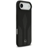 Dėklas Mercedes Leather The Move MagSafe skirtas Apple iPhone 17 Air juodos spalvos