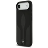 Dėklas Mercedes Leather The Move MagSafe skirtas Apple iPhone 17 Air juodos spalvos