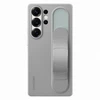 Dėklas Samsung Galaxy S25 Ultra Standing Grip dangtelis pilkas