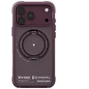 Dėklas Skinarma Atlas MagSafe + Rotating Kick Stand do iPhone 18 Pro Max / 17 Pro Max bordo spalvos