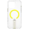 Skinarma Helix for Apple iPhone 16 Pro Magnetic Charging 360 Rotating Stand dėklas telefonui skaidrus