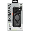 Dėklas Skinarma Saturn MagSafe + Rotating Kick Stand do iPhone 18 Pro / 17 Pro juoda