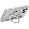 Dėklas Skinarma Saturn MagSafe + Rotating Kick Stand do iPhone 18 Pro / 17 Pro frost