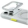 Dėklas Skinarma Saturn MagSafe + Rotating Kick Stand do iPhone 18 Pro / 17 Pro frost