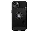 Dėklas SPIGEN Rugged Armor ACS03518 Iphone 13 – matinis juodas