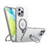 Dėklas Case Torras Ostand Spin Series do iPhone 16 Pro (Titano pilka)