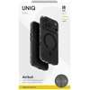 Dėklas UNIQ Airsuit, skirtas iPhone 18 Pro / 17 Pro, su MagClick įkrovimu, juodas