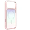 Dėklas UNIQ Coehl Estelle, skirtas iPhone 18 Pro / 17 Pro, su magnetiniu įkrovimu, rožinis