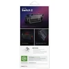 Dėklas UNIQ Hybrid Bytearmor skirtas Nintendo Switch 2 juodos spalvos