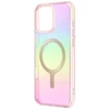 Dėklas Uniq Iridescia Magclick Charging Case for iPhone 16 Pro - Rožinė