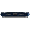 Dėklas UNIQ Keva EDGE skirtas Apple iPhone 17 Pro Max Magclick Charging mėlynos spalvos