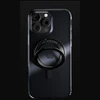 Uniq Swivix 360 besisukantis stovo dėklas, skirtas iPhone 16 Pro – Juodas