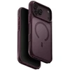 Dėklas UNIQ Veren, skirtas iPhone 18 Pro Max / 17 Pro Max, su Magclick įkrovimo funkcija, bordo spalvos