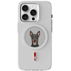 Dėklas XTREM Instant Custom E-INK skirtas iPhone 15 Pro baltas