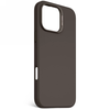 Dėklas Decoded Dekoduotas antimikrobinis silikoninis dangtelis MagSafe Apple iPhone 16 Pro Max – tamsiai ruda