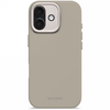 Dėklas Decoded AntiMicrobial Silicone Backcover - silikonowa obudowa ochronna do iPhone 17 kompatybilna su MagSafe (soft taupe)