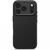 Dėklas Decoded AntiMicrobial Silicone Backcover - silikonowa obudowa ochronna do iPhone 17 Pro kompatybilna su MagSafe (phantom juodas)