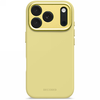 Dėklas Decoded AntiMicrobial Silicone Backcover - silikonowa obudowa ochronna do iPhone 17 Pro kompatybilna su MagSafe (yuma yellow)