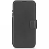 Dėklas Decoded Leather Detachable Wallet - skórzana obudowa ochronna do iPhone 17 Pro kompatybilna su MagSafe (juodas)