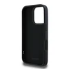 DKNY 3D Rubber Repeat Logo Line Apple iPhone 16 Pro Max dėklas telefonui juodos spalvos