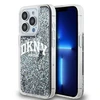 Apple iPhone 13 Pro DKNY dėklas Liquid Glitter Big Logo (DKHCP13LLBNAEK) juodos spalvos
