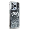 Apple iPhone 13 Pro DKNY dėklas Liquid Glitter Big Logo (DKHCP13LLBNAEK) juodos spalvos