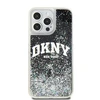 Apple iPhone 13 Pro Max DKNY dėklas Liquid Glitter Big Logo (DKHCP13XLBNAEK) juodos spalvos