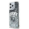 Apple iPhone 13 Pro Max DKNY dėklas Liquid Glitter Big Logo (DKHCP13XLBNAEK) juodos spalvos