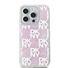 Apple iPhone 15 Pro DKNY dėklas Liquid Glitter Multilogo (DKHCP15LLCPEPP) rožinės spalvos