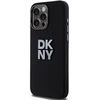 Apple iPhone 15 Pro DKNY dėklas Liquid Silicone Metal Logo (DKHCP15LSMCBSK) juodos spalvos