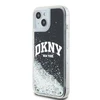 Apple iPhone 14 plus / 15 plus DKNY dėklas Liquid Glitter Big Logo (DKHCP15MLBNAEK) juodos spalvos