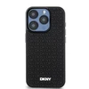 Apple iPhone 13 / 14 / 15 DKNY Hardcase 3D Rubber Repeat Pattern (DKHCP15S3DRPWK) dėklas telefonui juodos spalvos