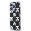 Apple iPhone 15 Pro Max DKNY dėklas IML Checkered Mono Pattern (DKHCP15XHDLCEK) juodos spalvos