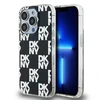 Apple iPhone 15 Pro Max DKNY dėklas IML Checkered Mono Pattern (DKHCP15XHDLCEK) juodos spalvos